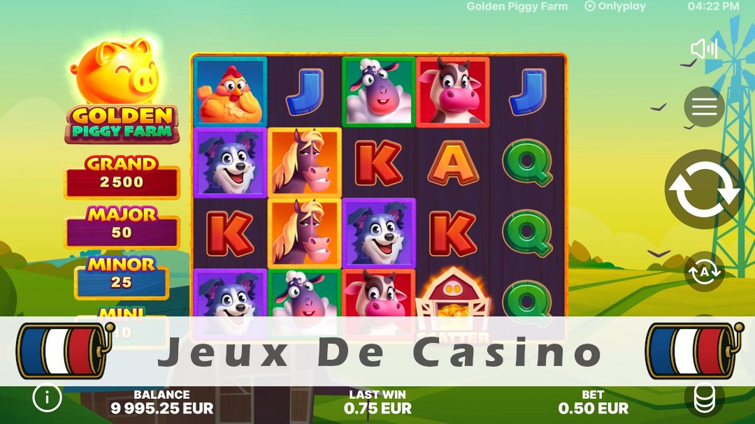 Démo de la machine à sous Golden Piggy Farm