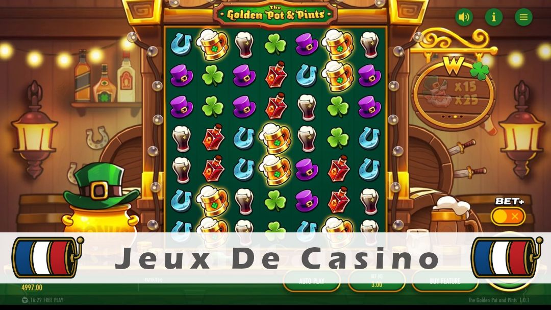 Démo de la machine à sous The Golden Pot & Pints
