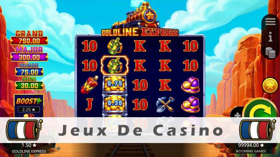 Démo de la machine à sous Goldline Express