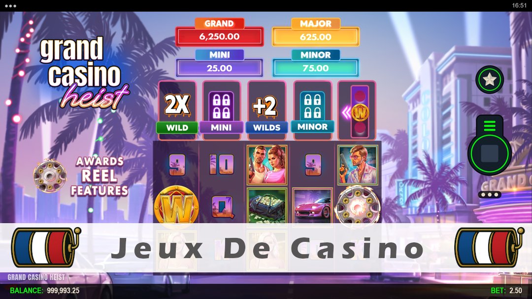Démo de la machine à sous Grand Casino Heist