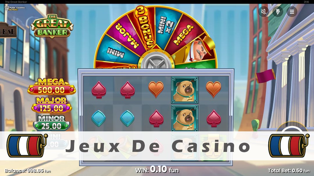 Démo de la machine à sous The Great Banker