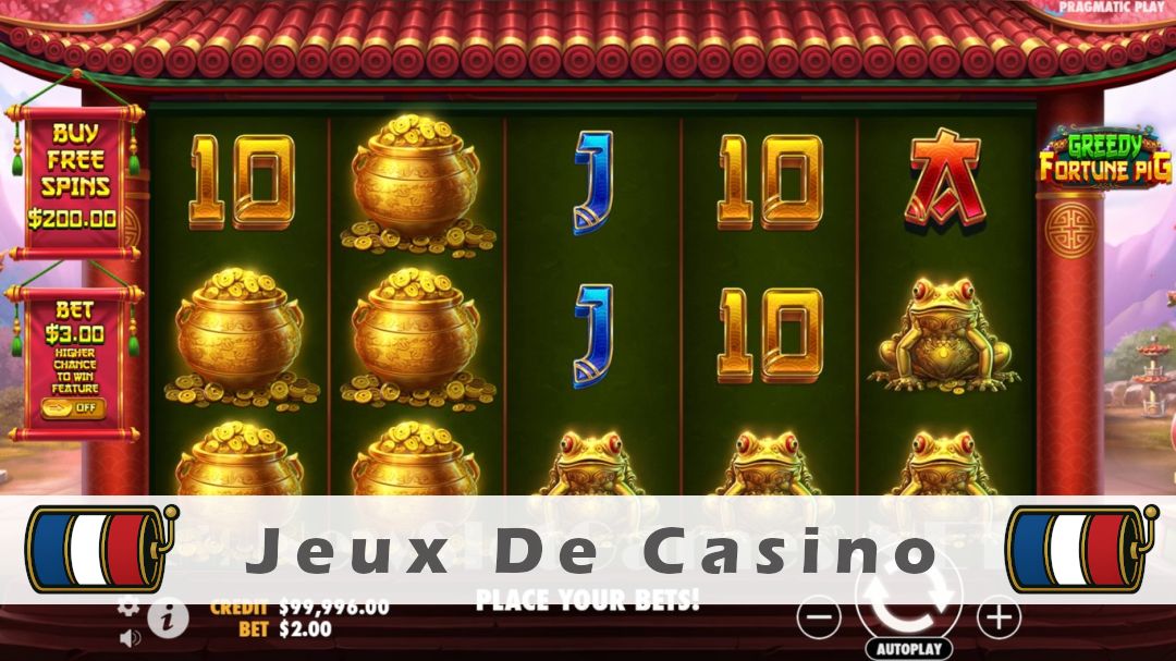 Démo de la machine à sous Greedy Fortune Pig
