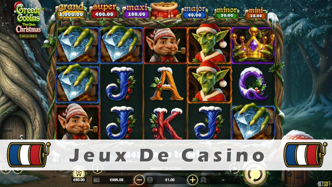 Démo de la machine à sous Greedy Goblins That Stole Christmas Hold & Win