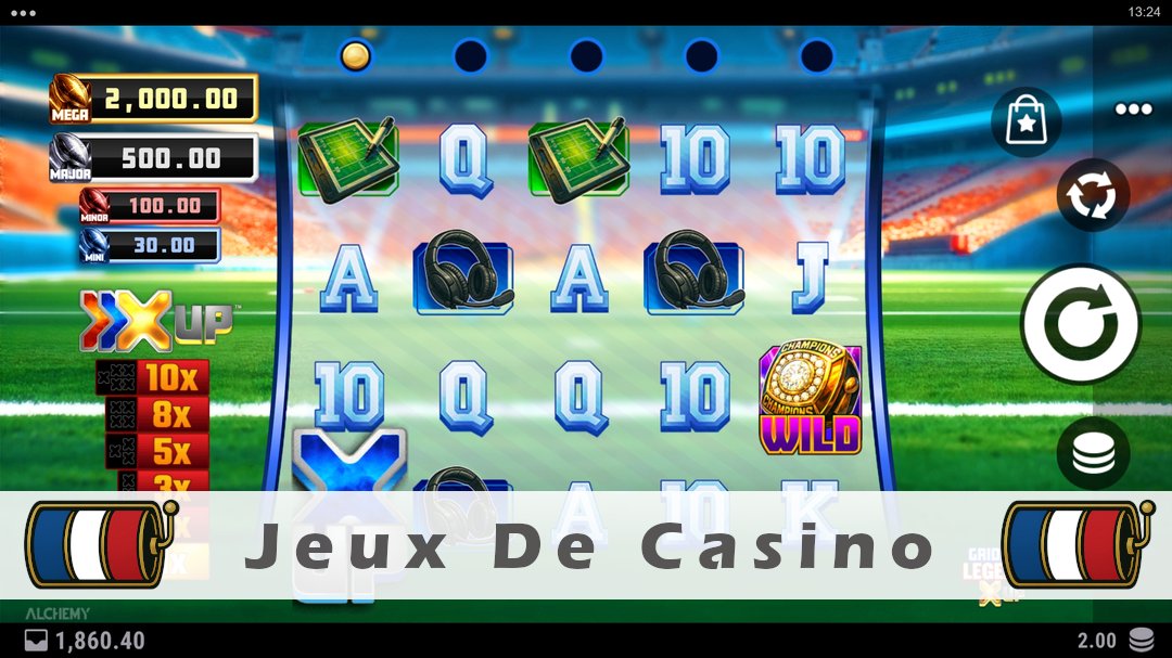 Démo de la machine à sous Gridiron Legends X UP