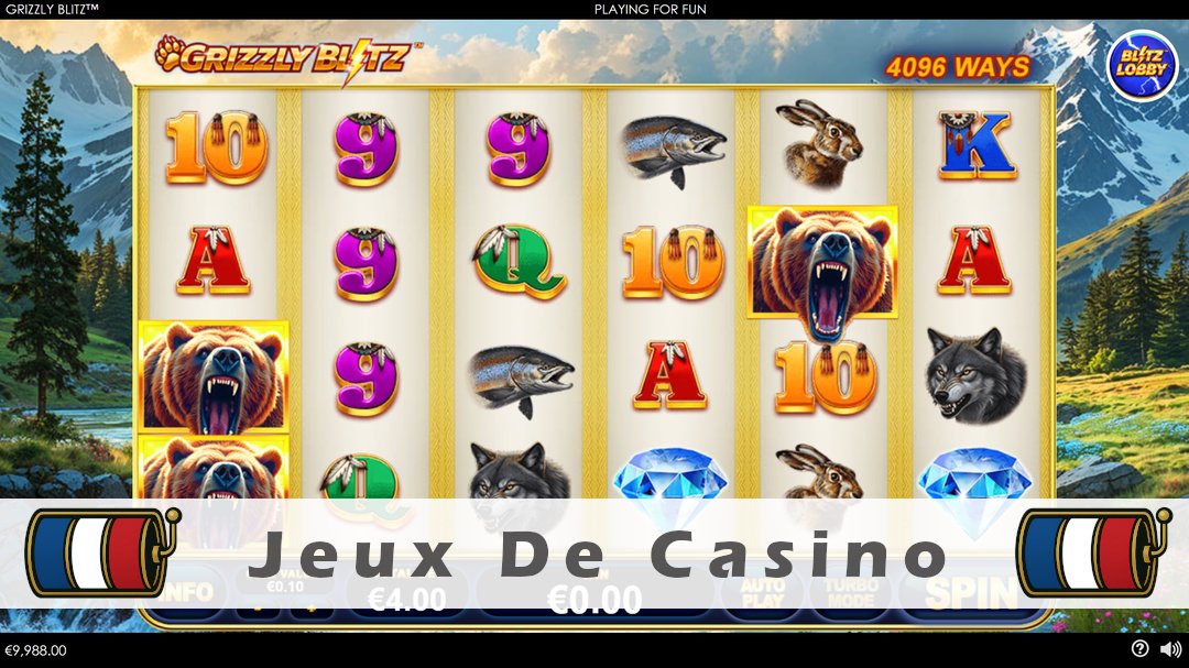 Démo de la machine à sous Grizzly Blitz