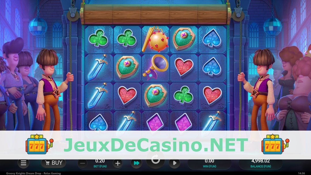 Démo de la machine à sous Groovy Knights Dream Drop