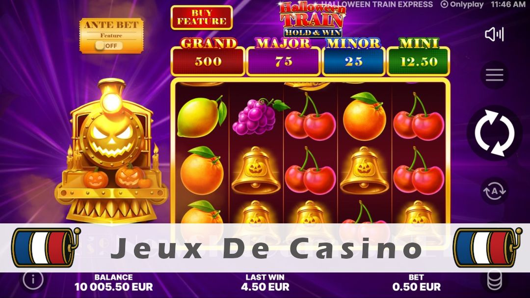 Démo de la machine à sous Halloween Train Hold & Win