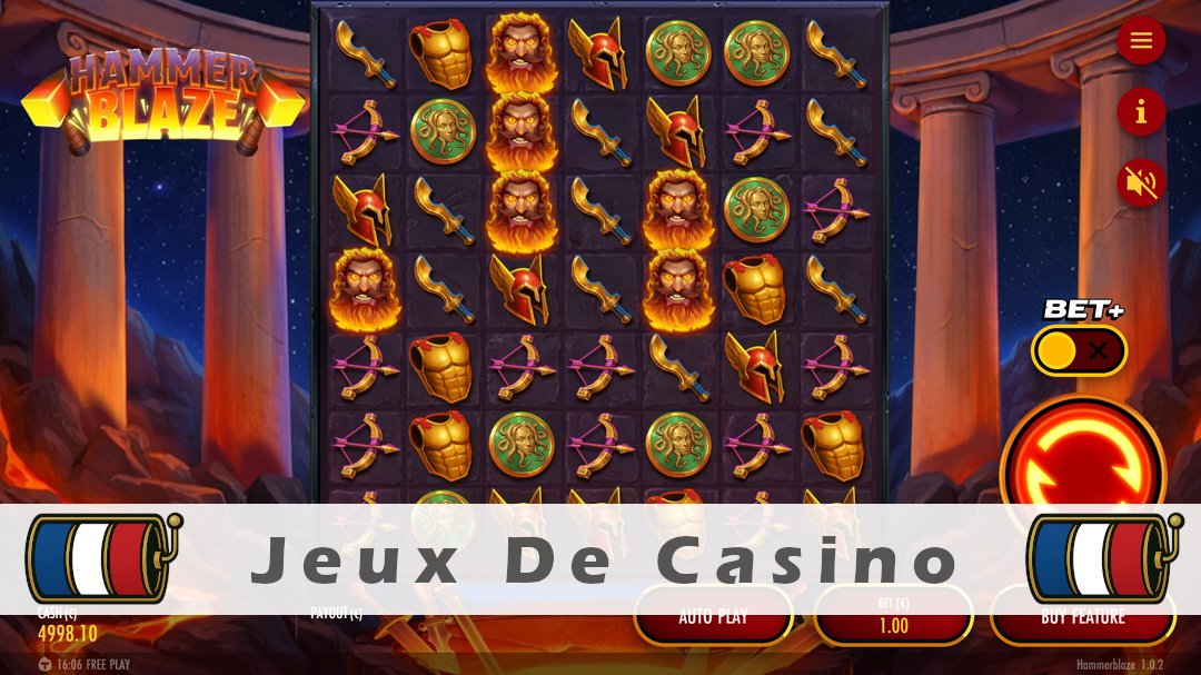 Démo de la machine à sous Hammerblaze