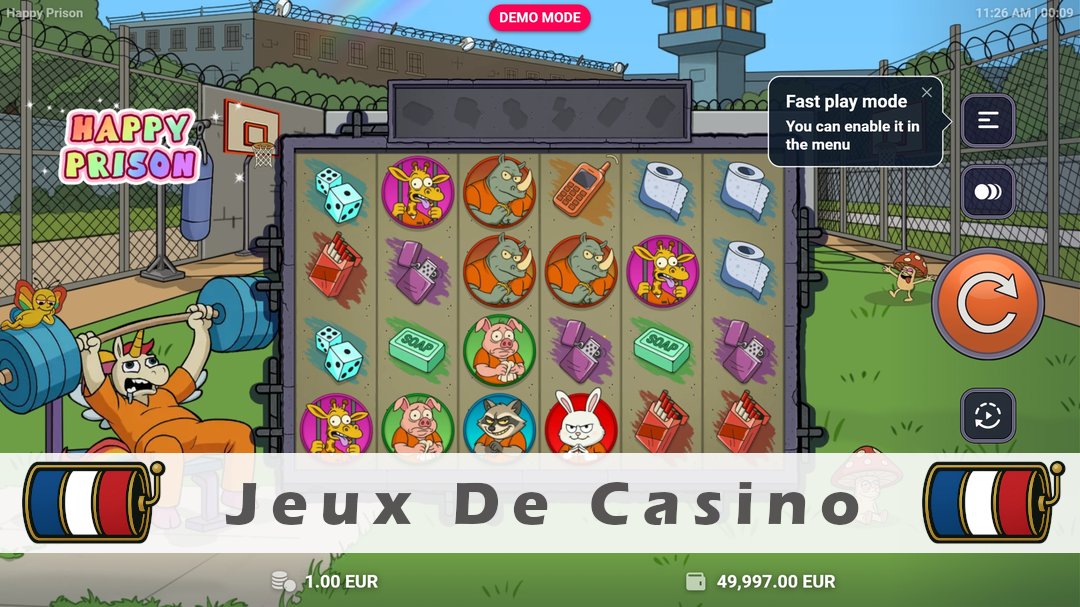 Démo de la machine à sous Happy Prison