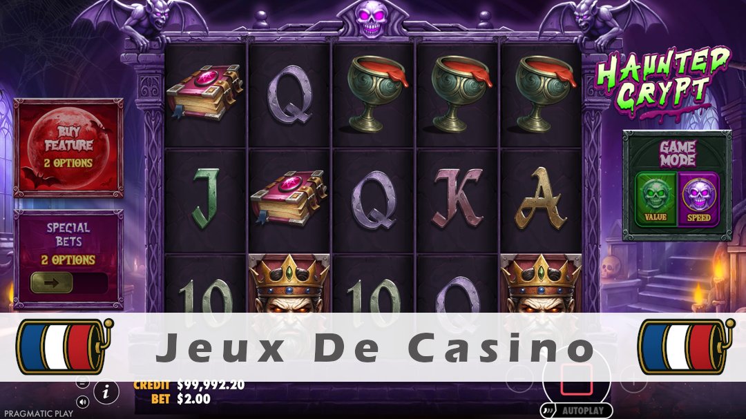Démo de la machine à sous Haunted Crypt