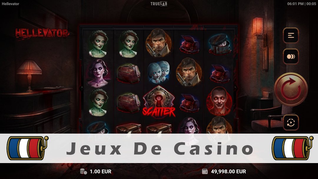 Démo de la machine à sous Hellevator