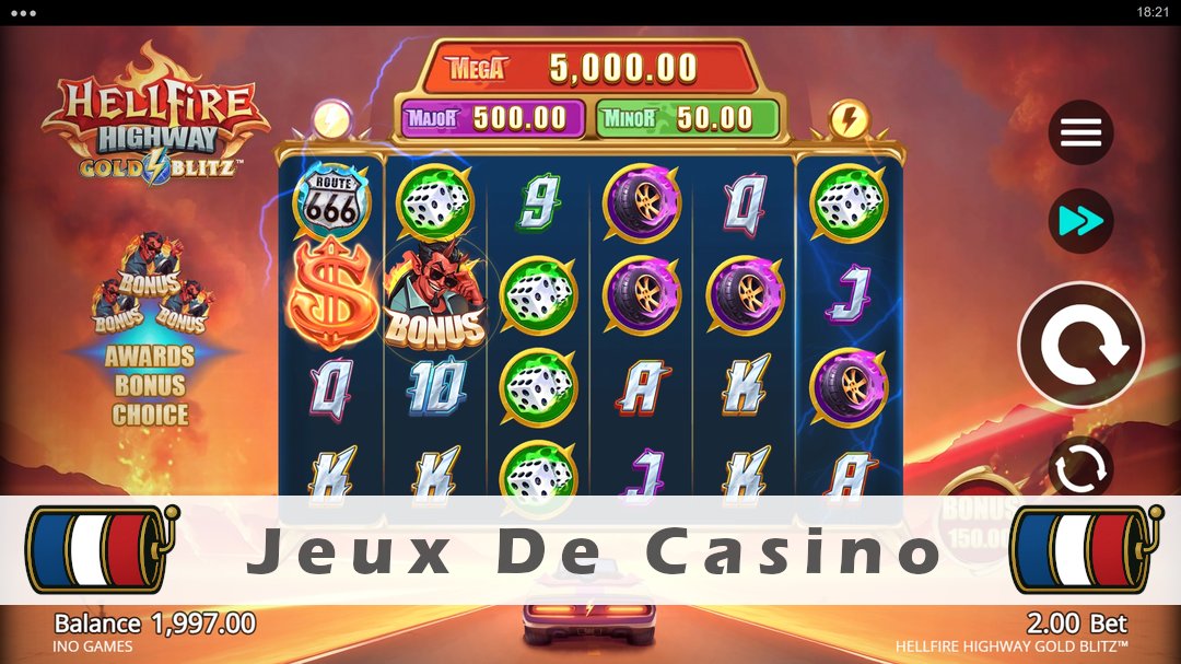 Démo de la machine à sous Hellfire Highway Gold Blitz