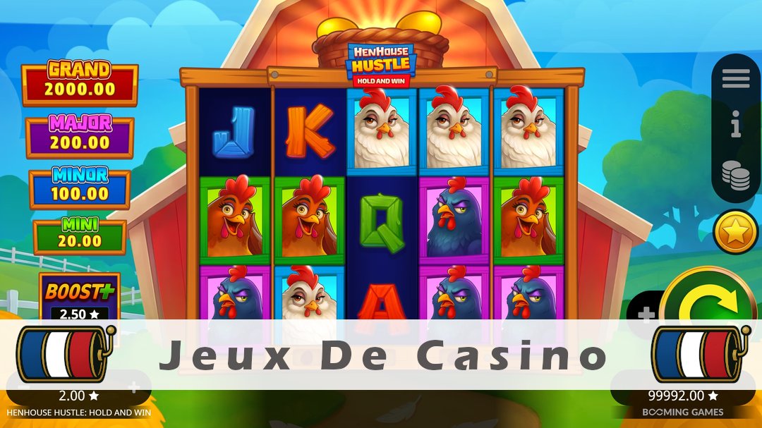 Démo de la machine à sous Henhouse Hustle Hold and Win