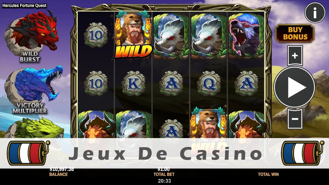 Démo de la machine à sous Hercules Fortune Quest