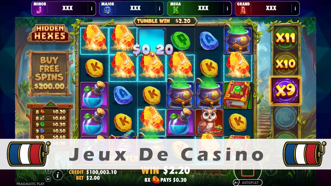 Démo de la machine à sous Hidden Hexes Jackpot Bonanza