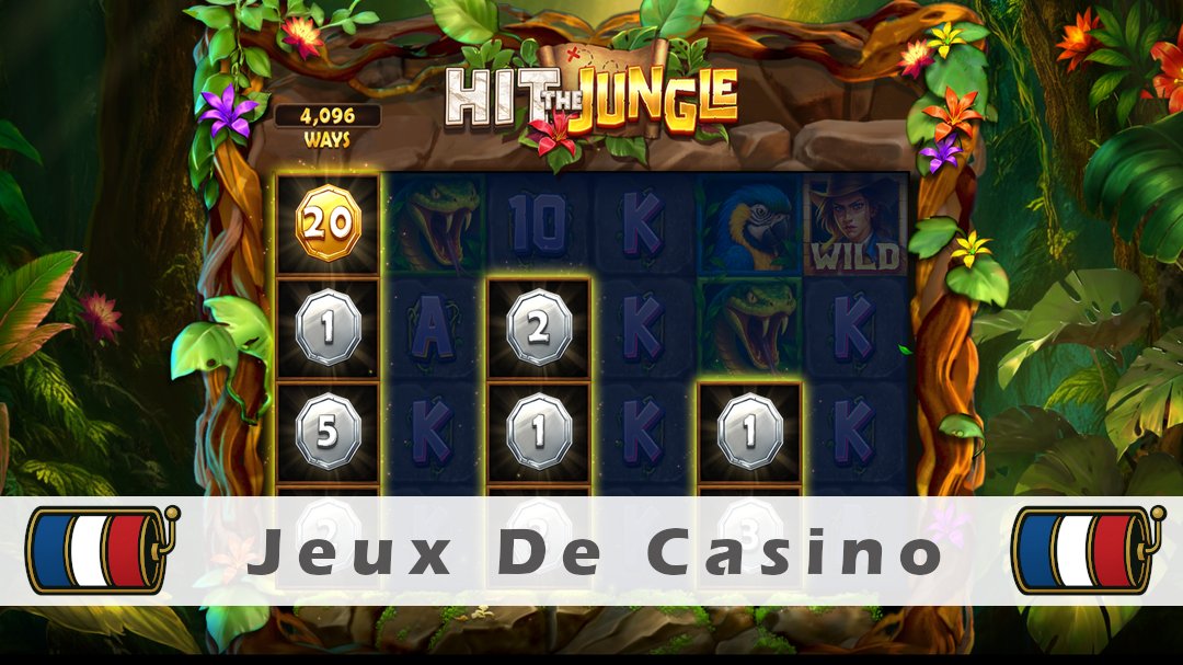Démo de la machine à sous Hit The Jungle