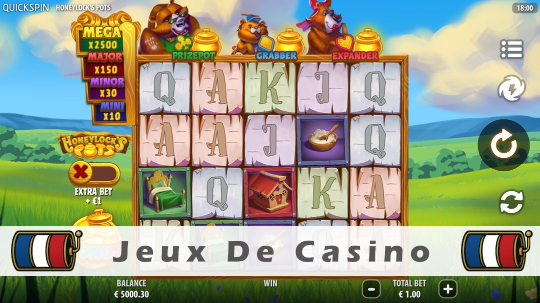 Démo de la machine à sous Honeylocks Pots
