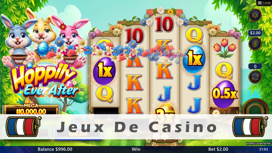 Démo de la machine à sous Hoppily Ever After