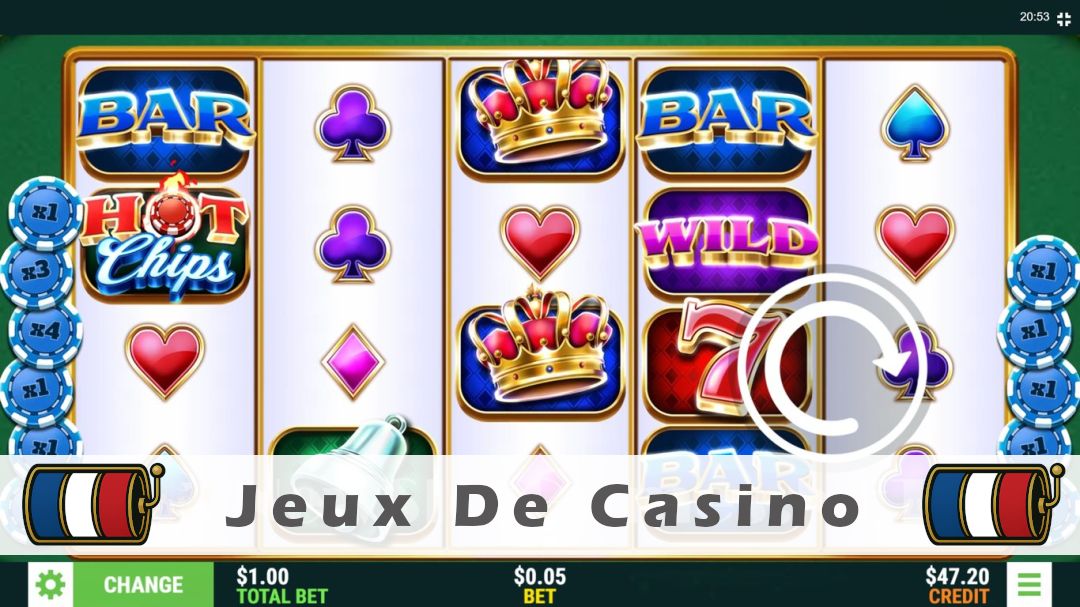 Démo de la machine à sous Hot Chips