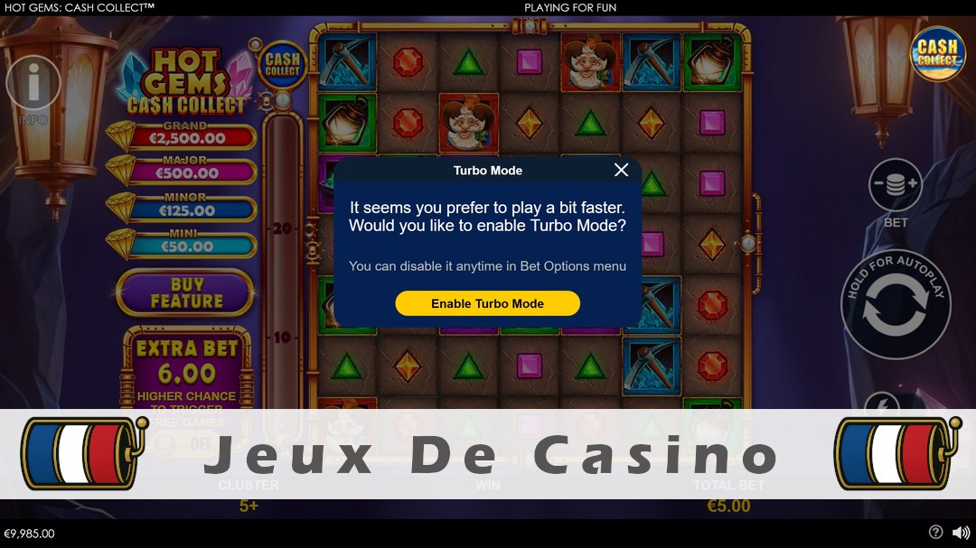 Démo de la machine à sous Hot Gems Cash Collect