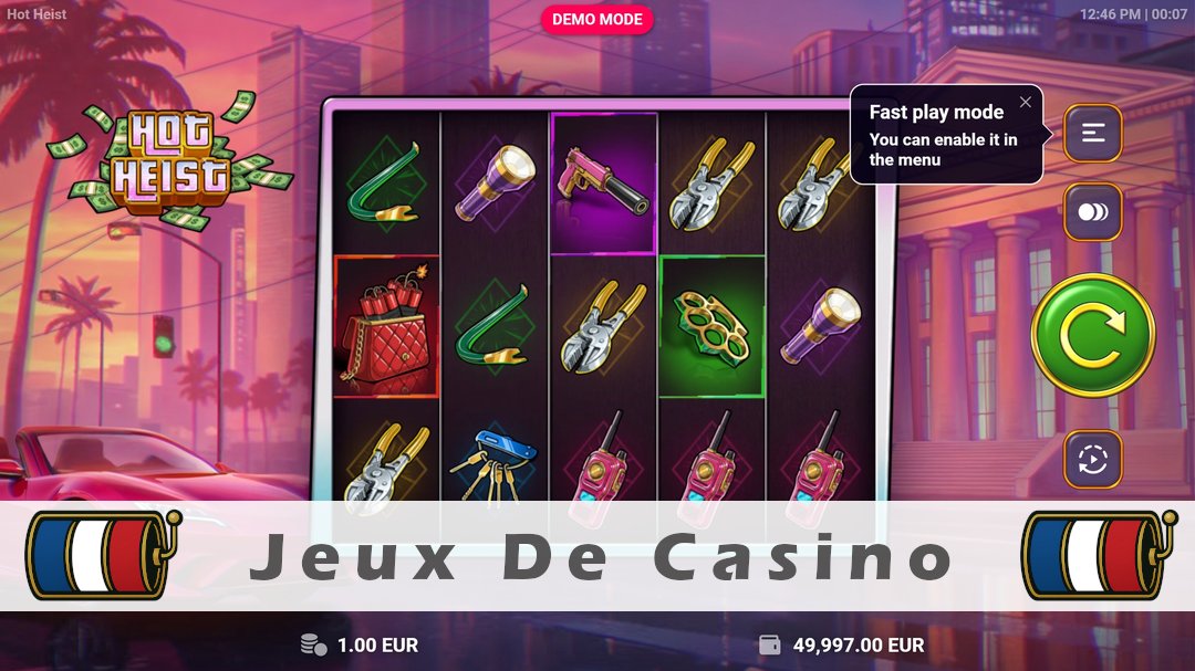 Démo de la machine à sous Hot Heist