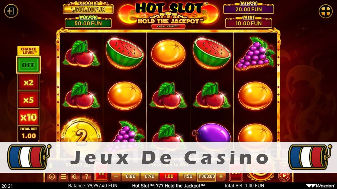 Démo de la machine à sous Hot Slot 777 Hold the Jackpot