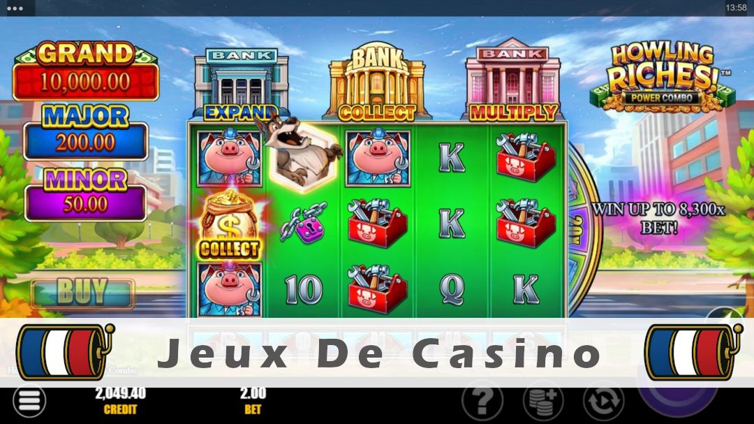 Démo de la machine à sous Howling Riches Power Combo