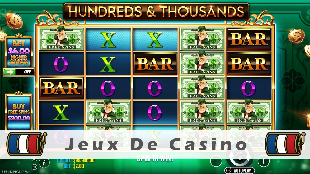 Démo de la machine à sous Hundreds and Thousands