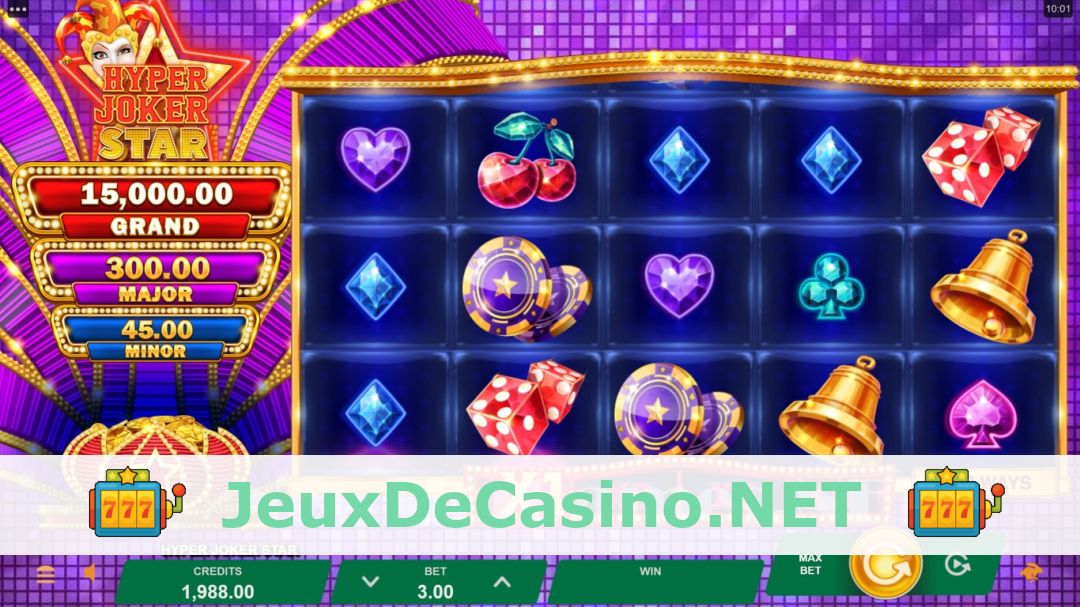 Démo de la machine à sous Hyper Joker Star