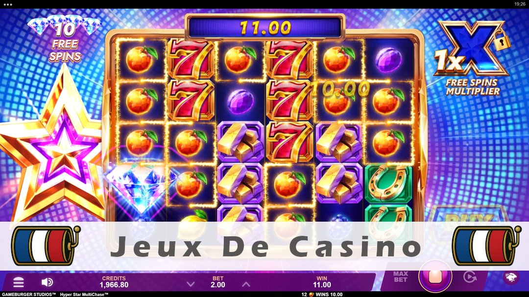 Démo de la machine à sous Hyper Star MultiChase