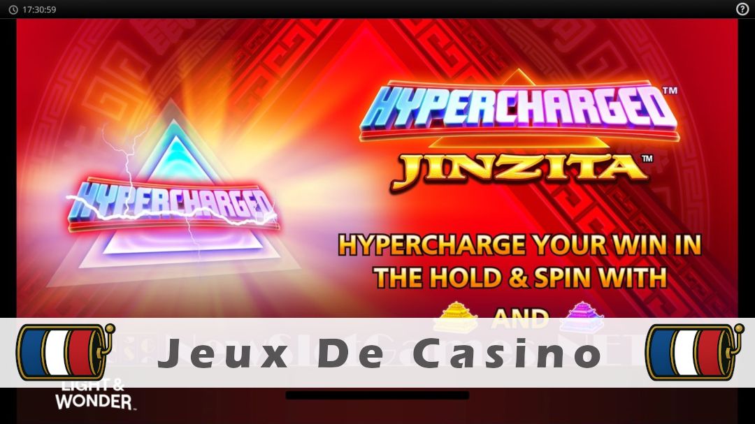 Démo de la machine à sous Hypercharged Jinzita