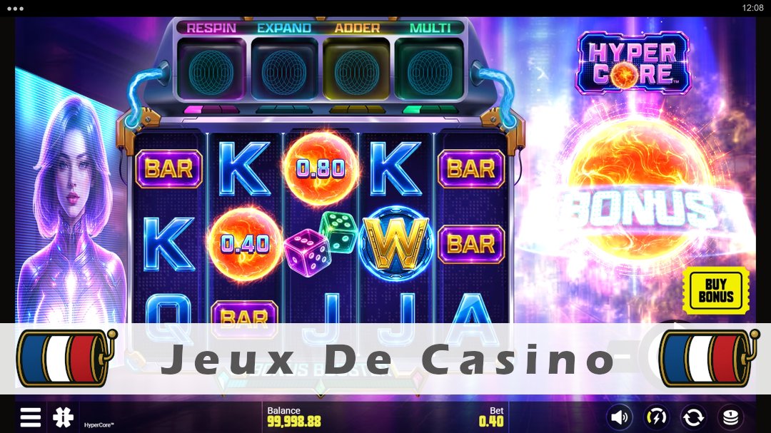 Démo de la machine à sous HyperCore