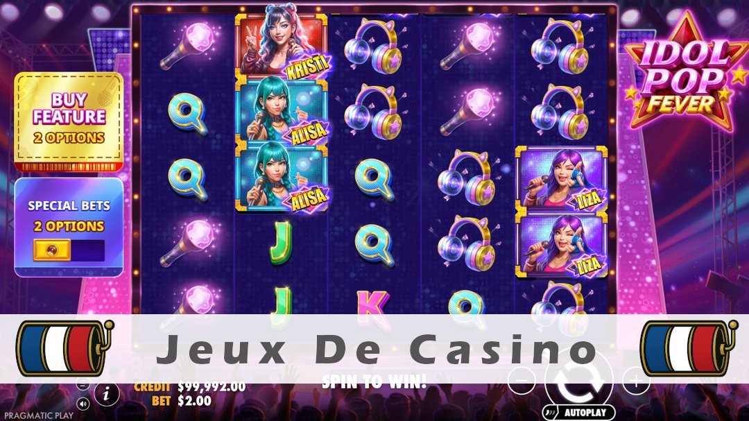 Démo de la machine à sous Idol Pop Fever