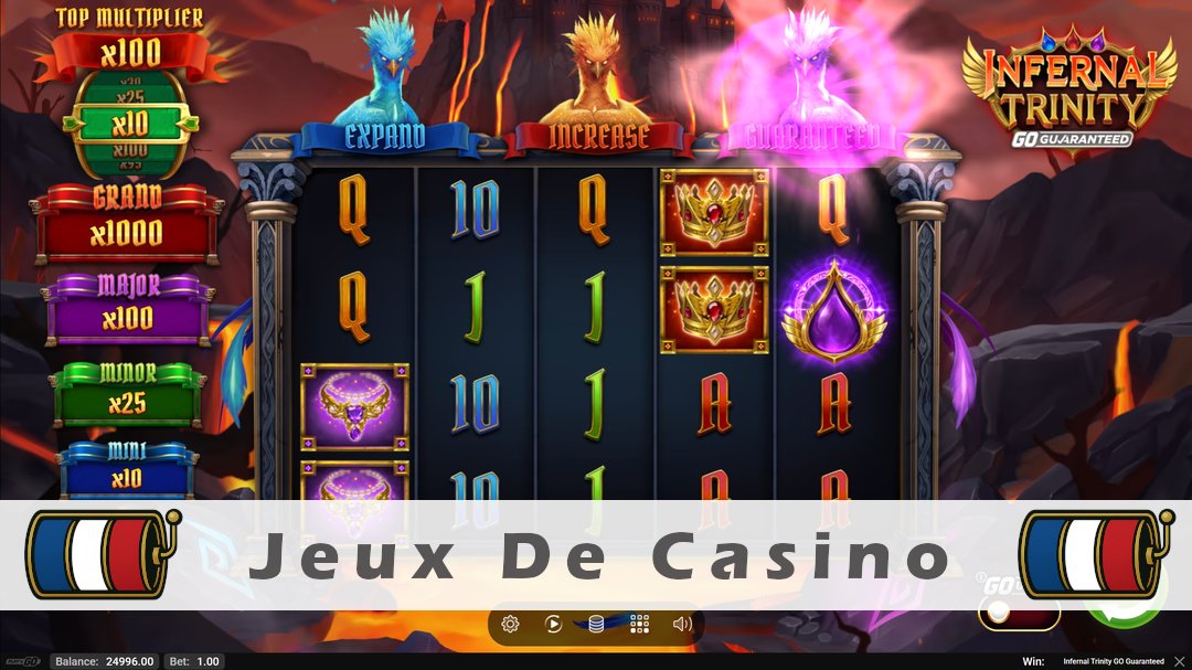 Démo de la machine à sous Infernal Trinity GO Guaranteed