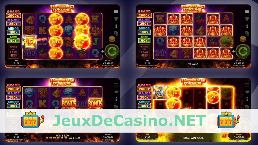 Démo de la machine à sous Inferno Fortune Power Hit