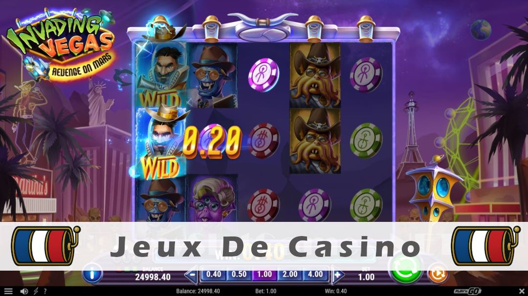 Démo de la machine à sous Invading Vegas Revenge on Mars