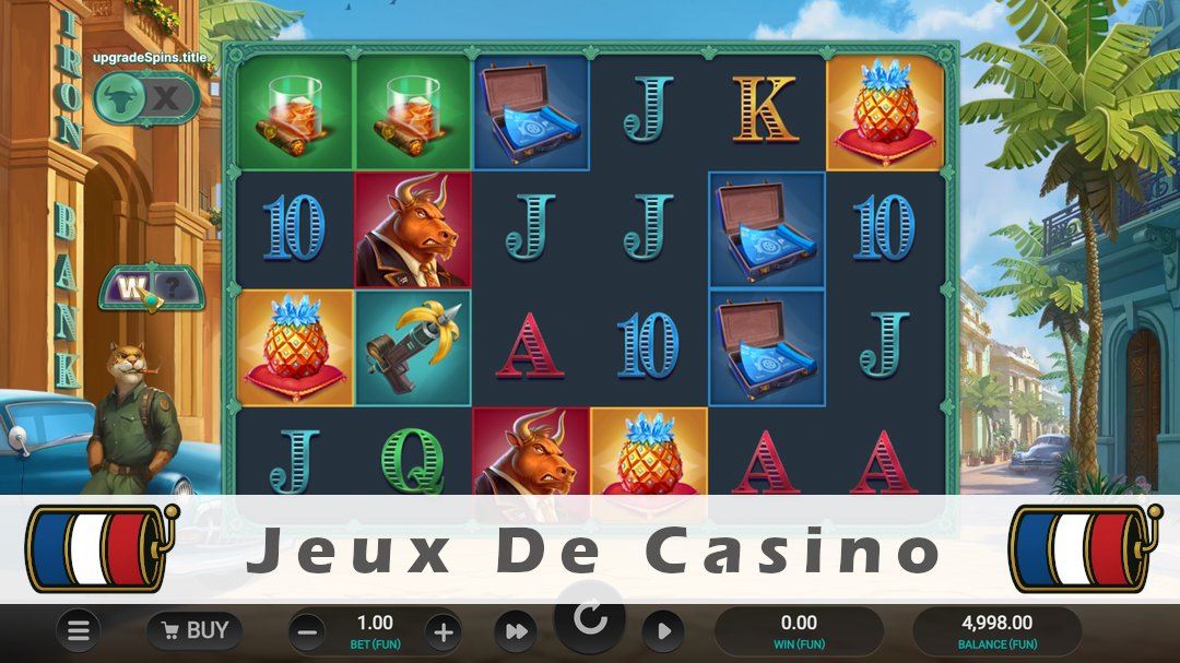 Démo de la machine à sous Iron Bank 2