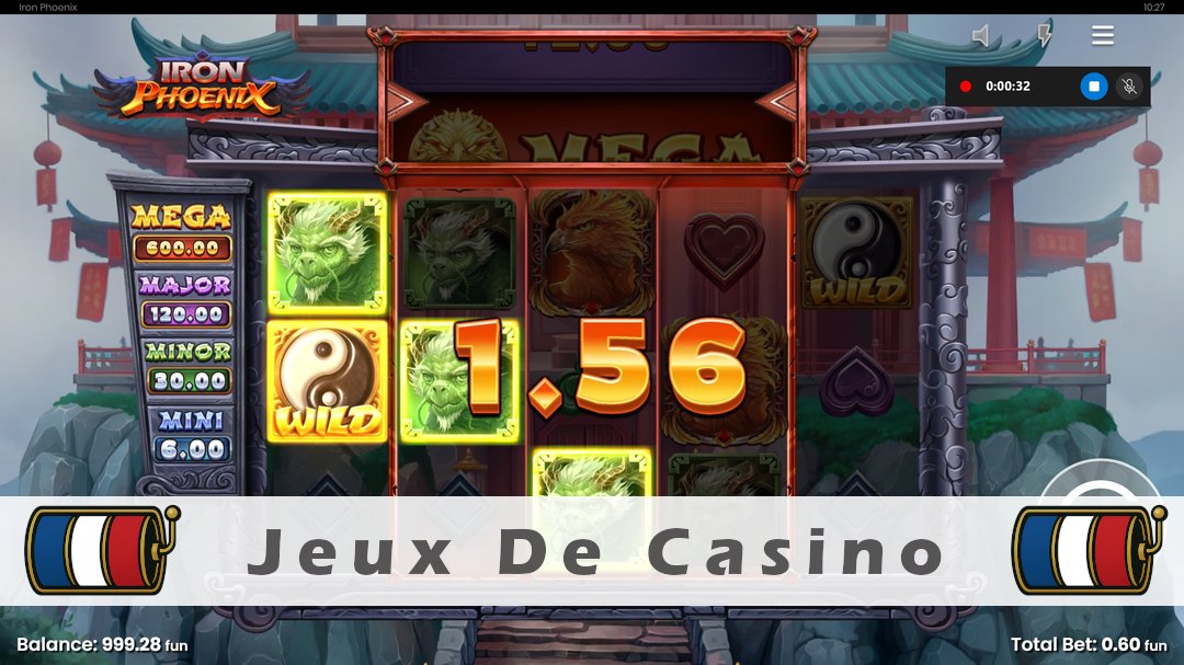 Démo de la machine à sous Iron Phoenix