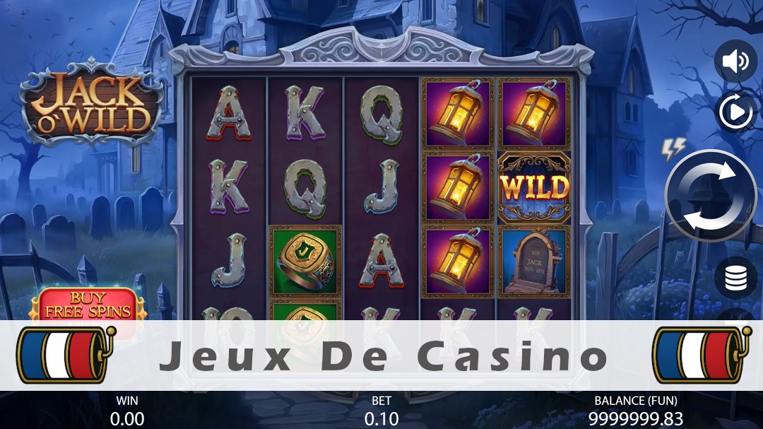 Démo de la machine à sous Jack O Wild