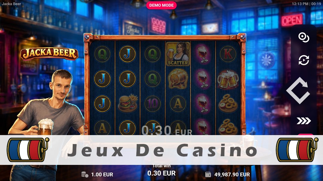 Démo de la machine à sous Jacka Beer