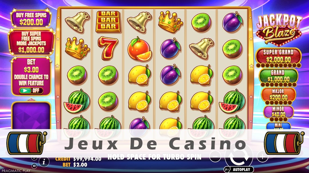 Démo de la machine à sous Jackpot Blaze