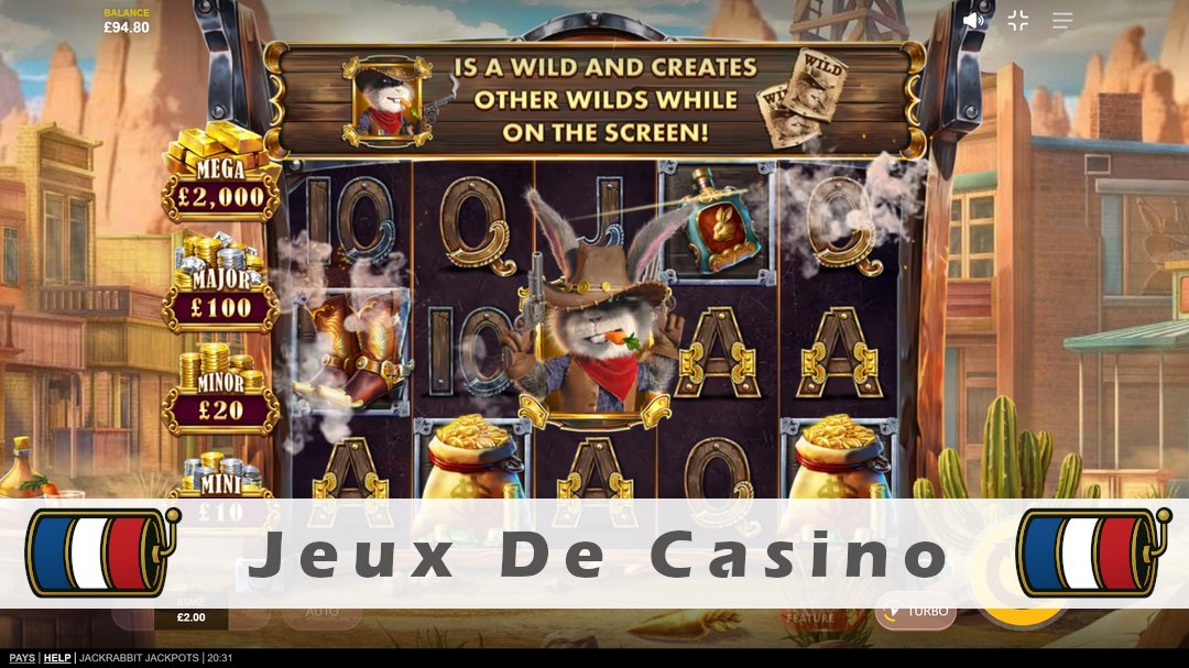 Démo de la machine à sous Jackrabbit Jackpots