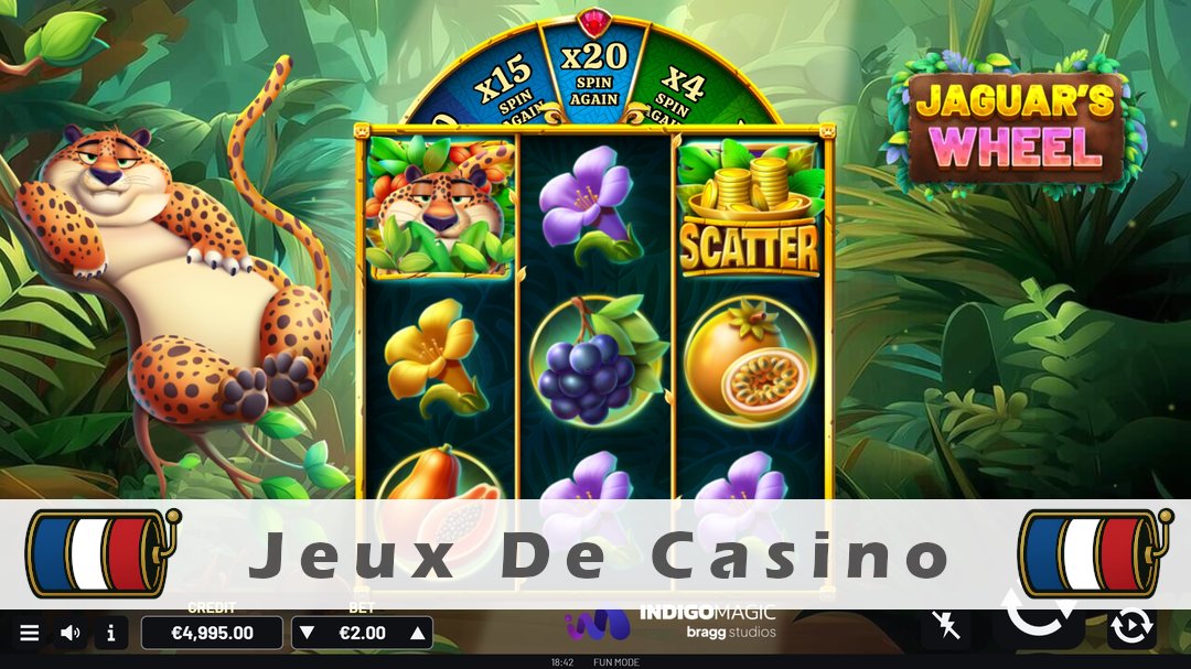 Démo de la machine à sous Jaguars Wheel