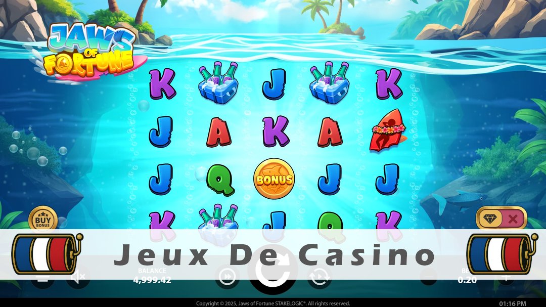 Démo de la machine à sous Jaws of Fortune