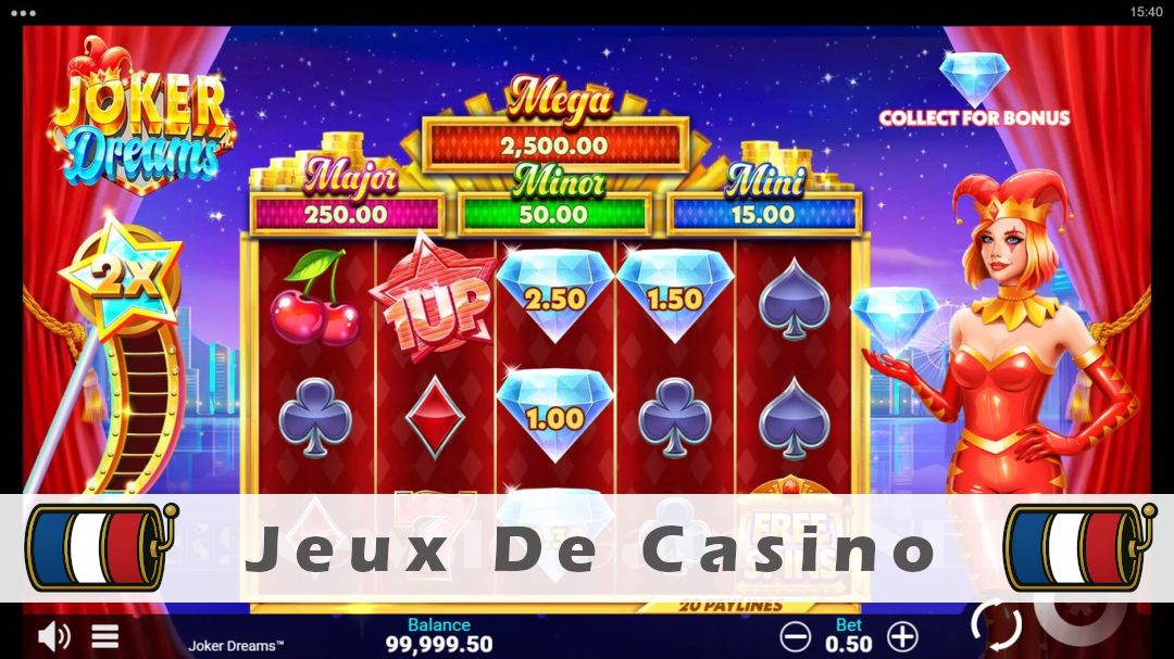 Démo de la machine à sous Joker Dreams