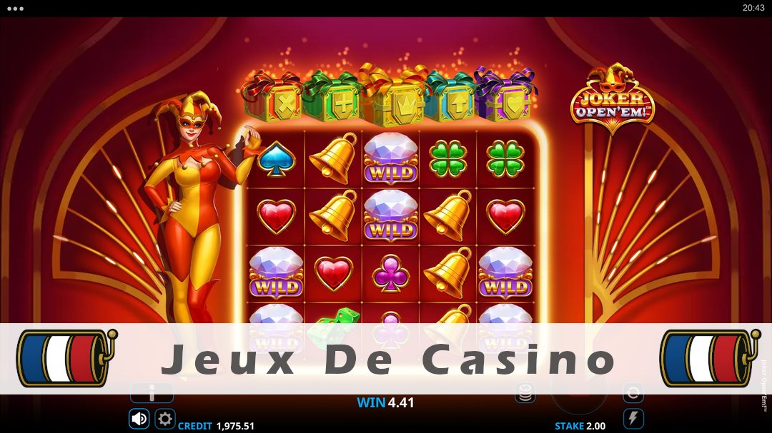 Démo de la machine à sous Joker OpenEm