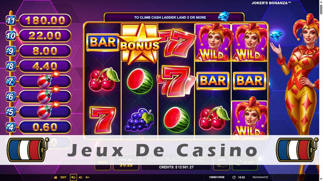 Démo de la machine à sous Jokers Bonanza