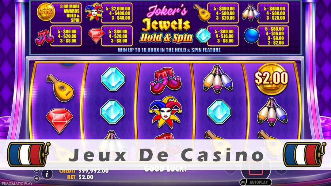 Démo de la machine à sous Jokers Jewels Hold & Spin