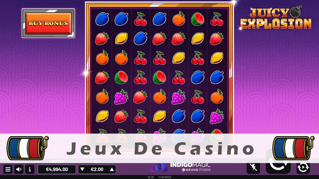 Démo de la machine à sous Juicy Explosion