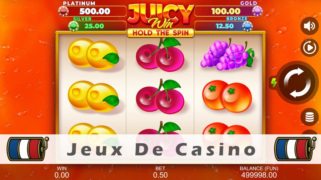Démo de la machine à sous Juicy Win Hold The Spin